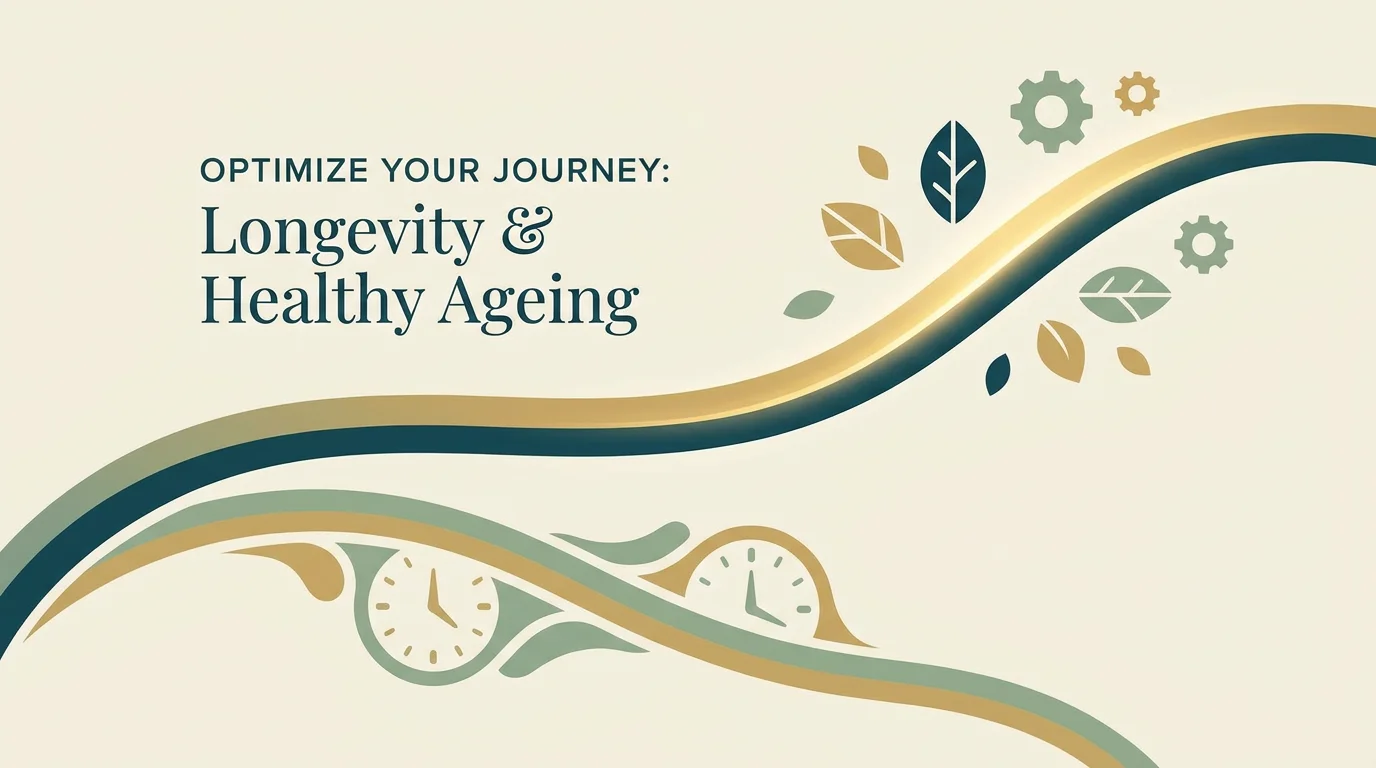 Diagram comparing biological age with chronological age.
